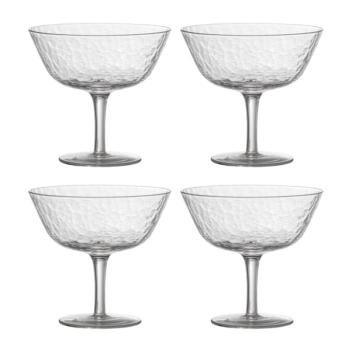 Asali cocktail glass 41 cl 4-pack - Clear - Bloomingville
