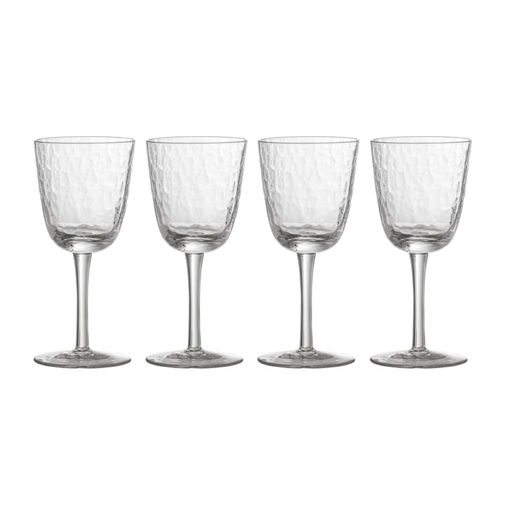 Asali wine glass 22 cl 4-pack, Clear Bloomingville