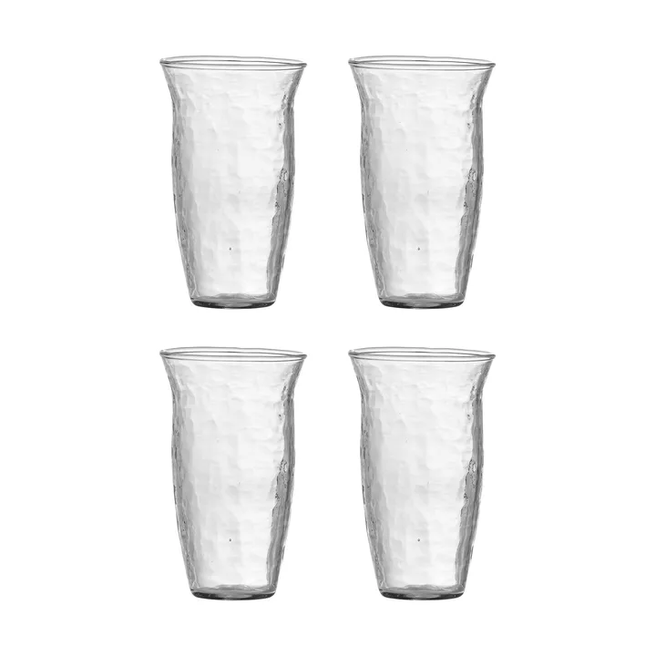 Asha drinking glass 4-pack - Clear - Bloomingville