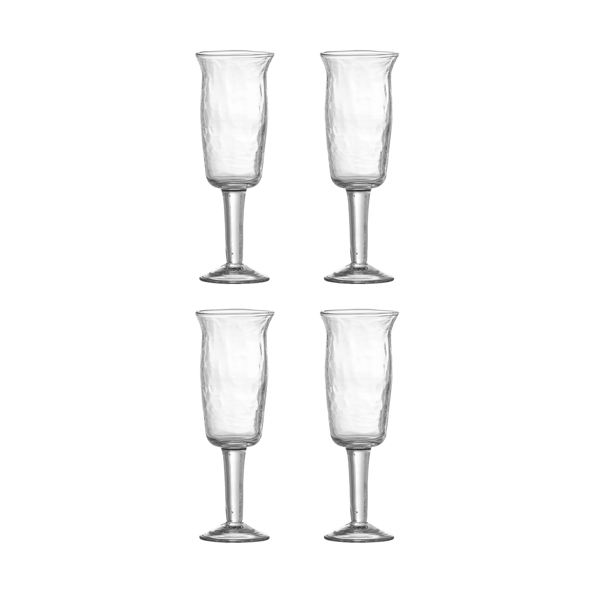Asha white wine glass 4-pack, Clear Bloomingville