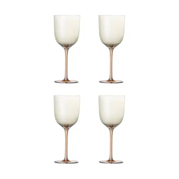 Aston wine glass 4-pack - Bronze - Bloomingville