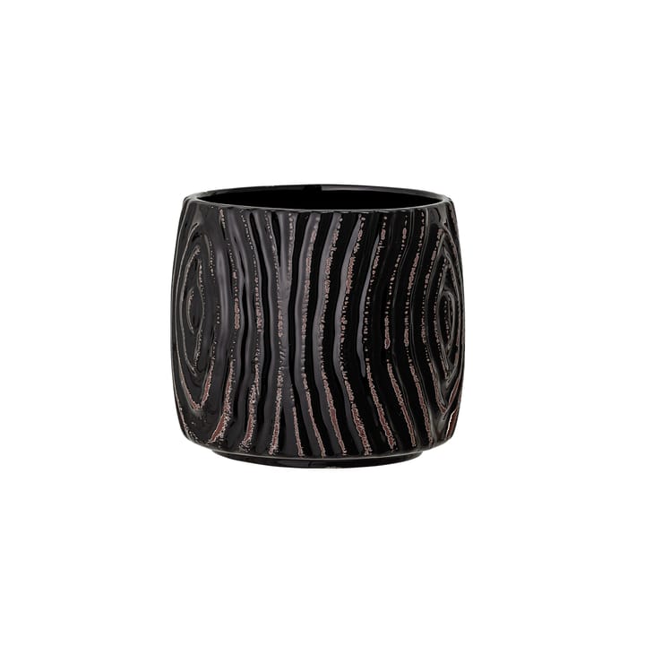 Atena flower pot Ø13.5 cm - black - Bloomingville