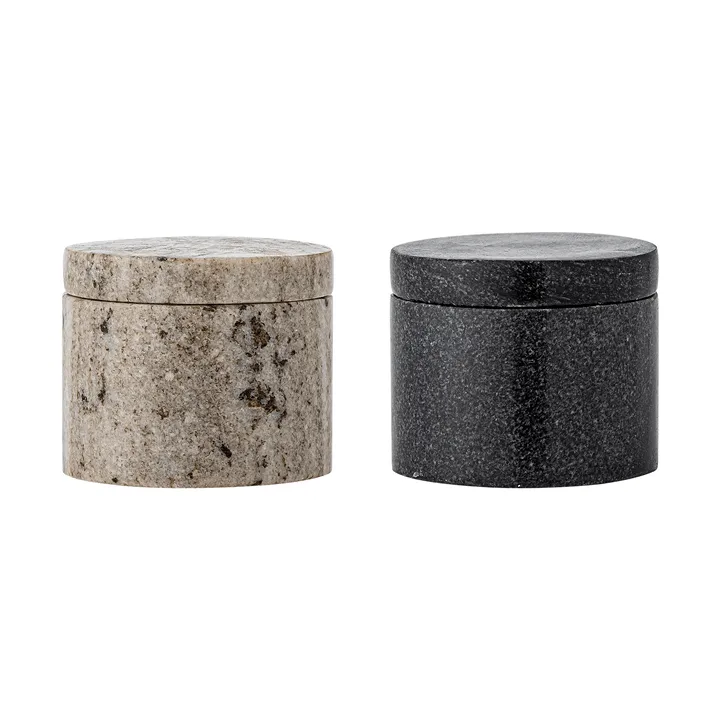 Avani salt and pepper shakers - Multi Marble, 2 pieces - Bloomingville