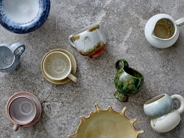 Avonlea cup 4-pack - Green - Bloomingville