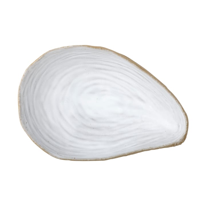 Bakur decorative bowl shell 14x20 cm - Beige-Grey - Bloomingville