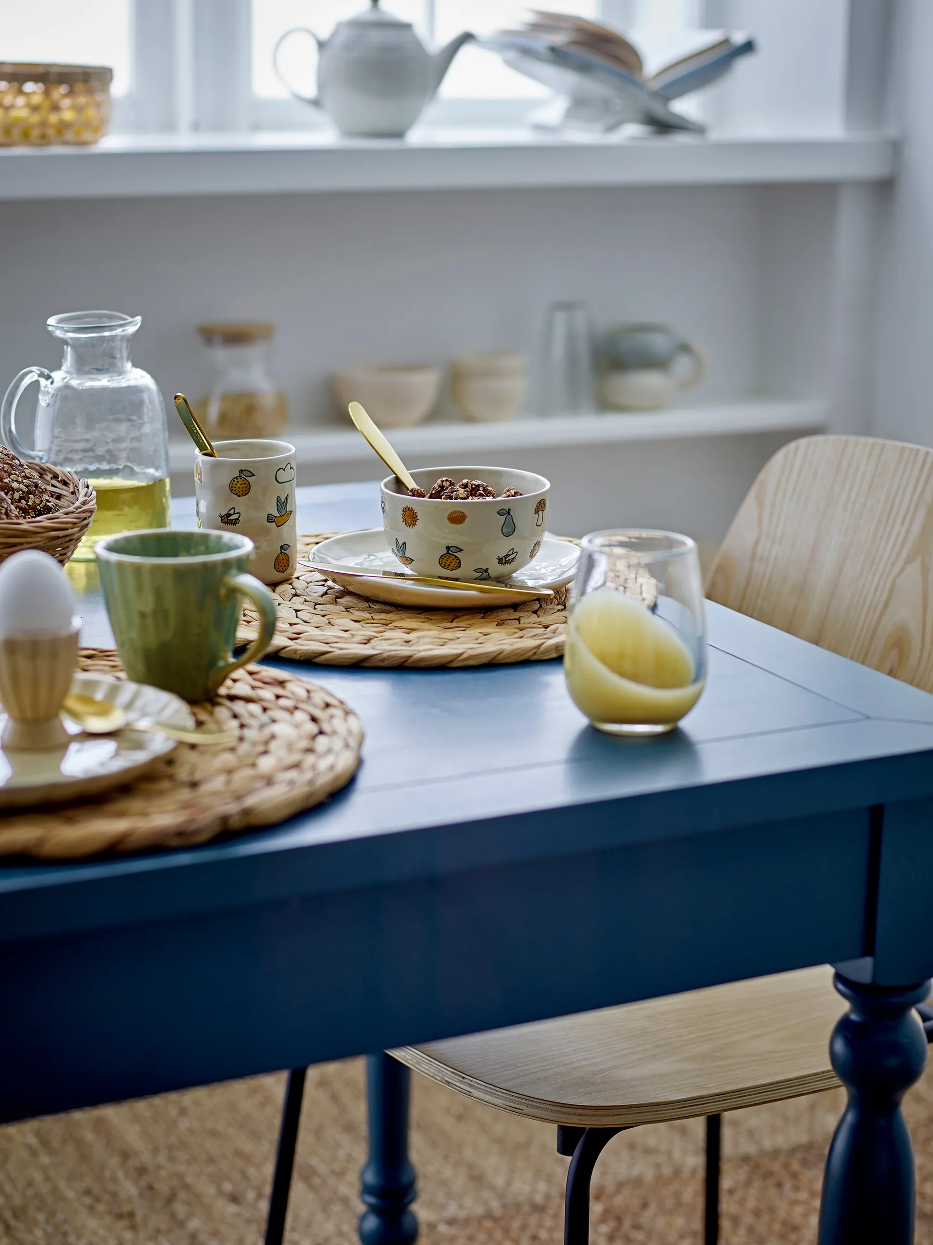 Ballard drinking glasses 4-pack, Natural Bloomingville