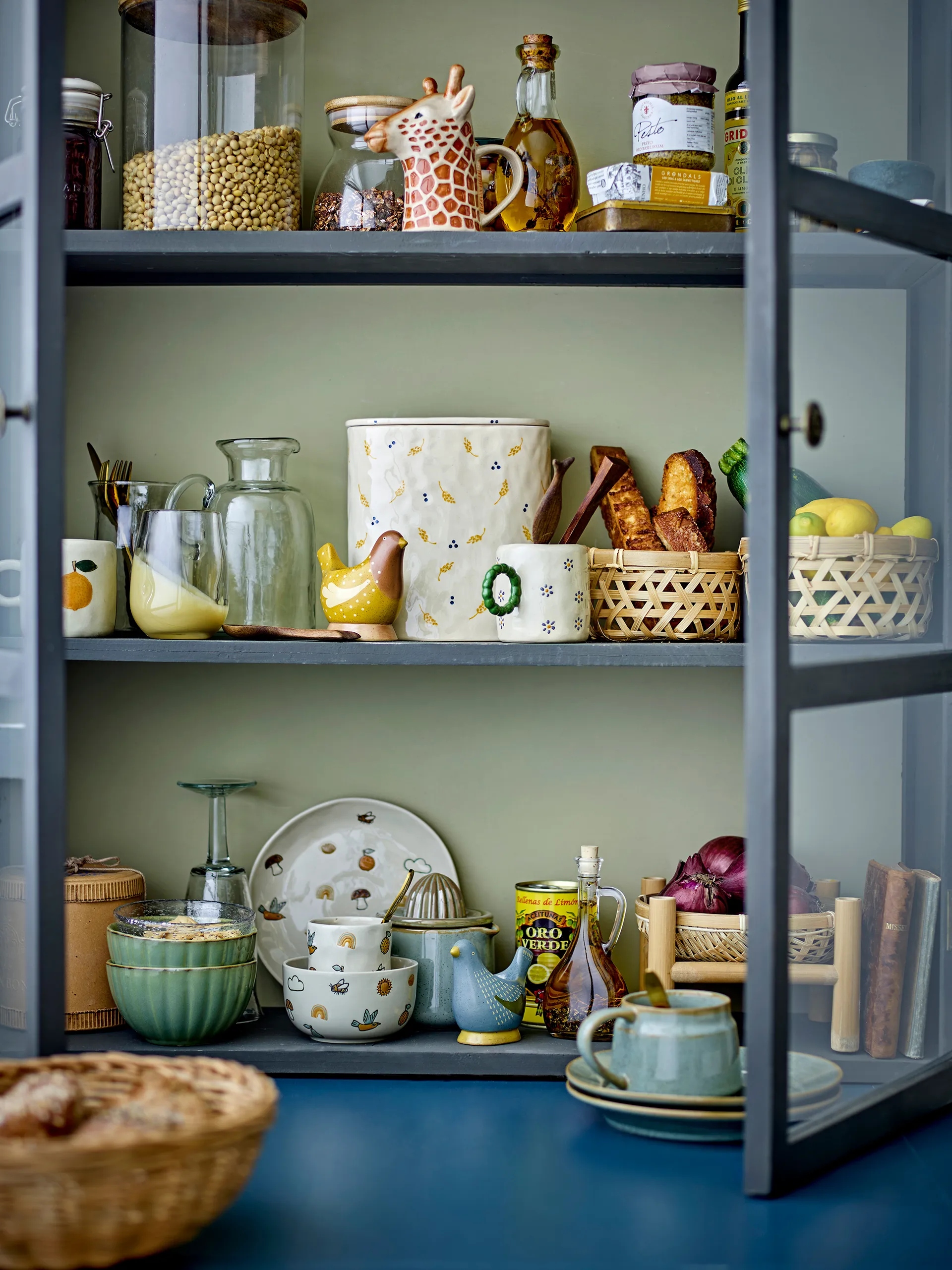 Ballard drinking glasses 4-pack, Natural Bloomingville