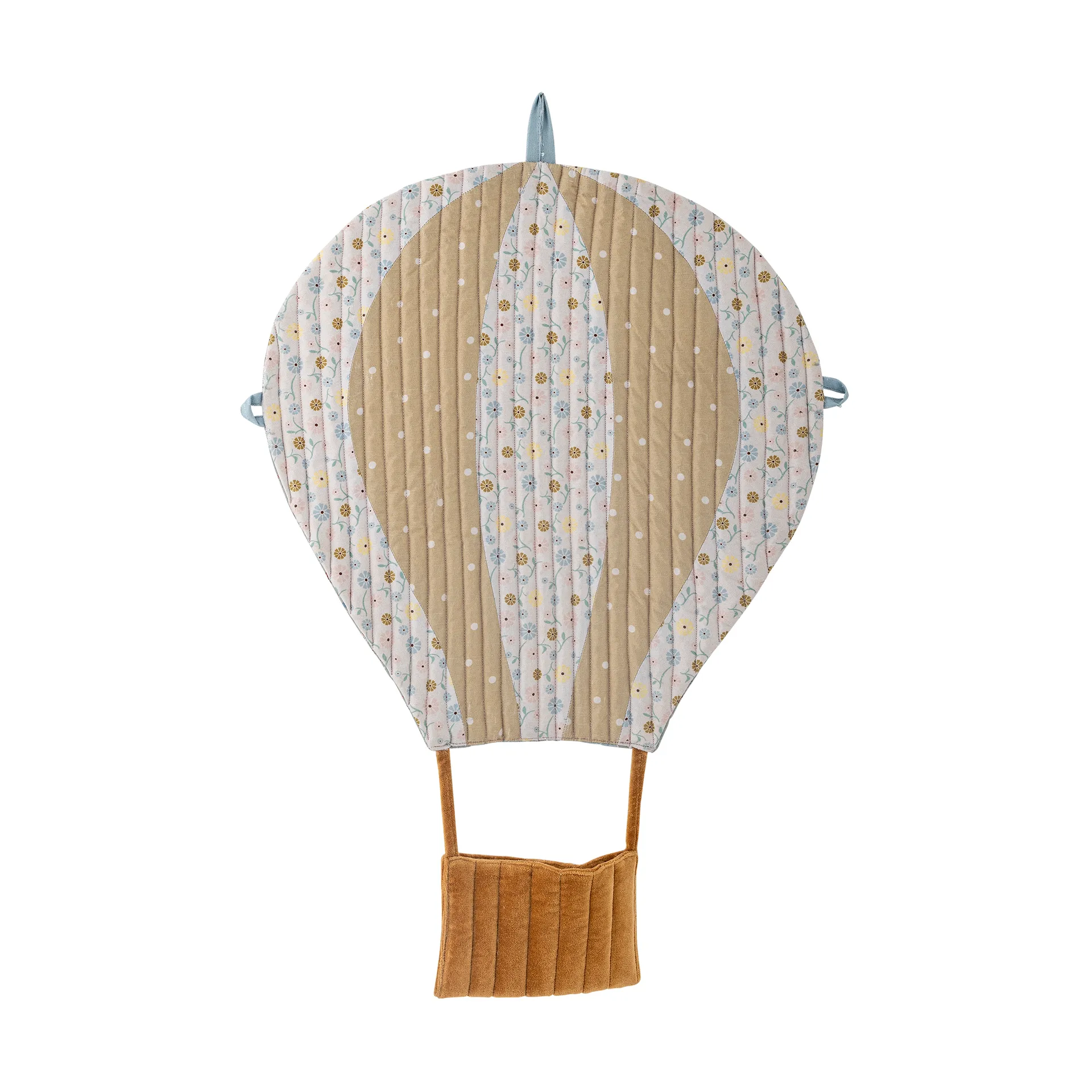 Balloon wall decoration 45x60 cm, Blue-brown Bloomingville