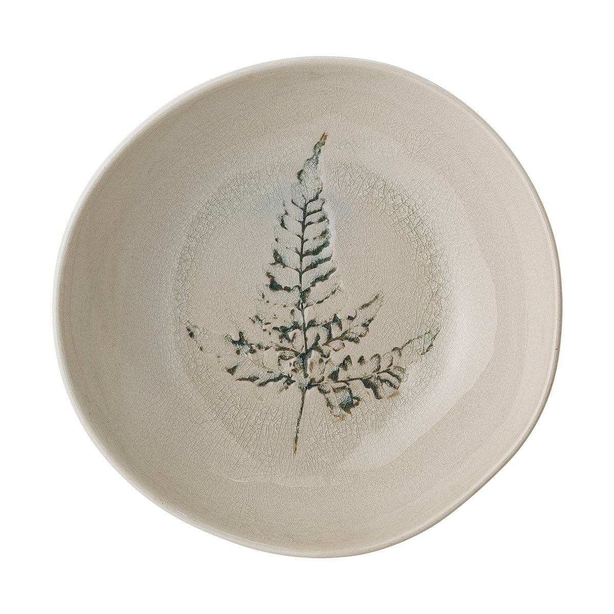Bloomingville Bea deep plate o21 cm Nature | Scandinavian Design | Deep plates | Beige