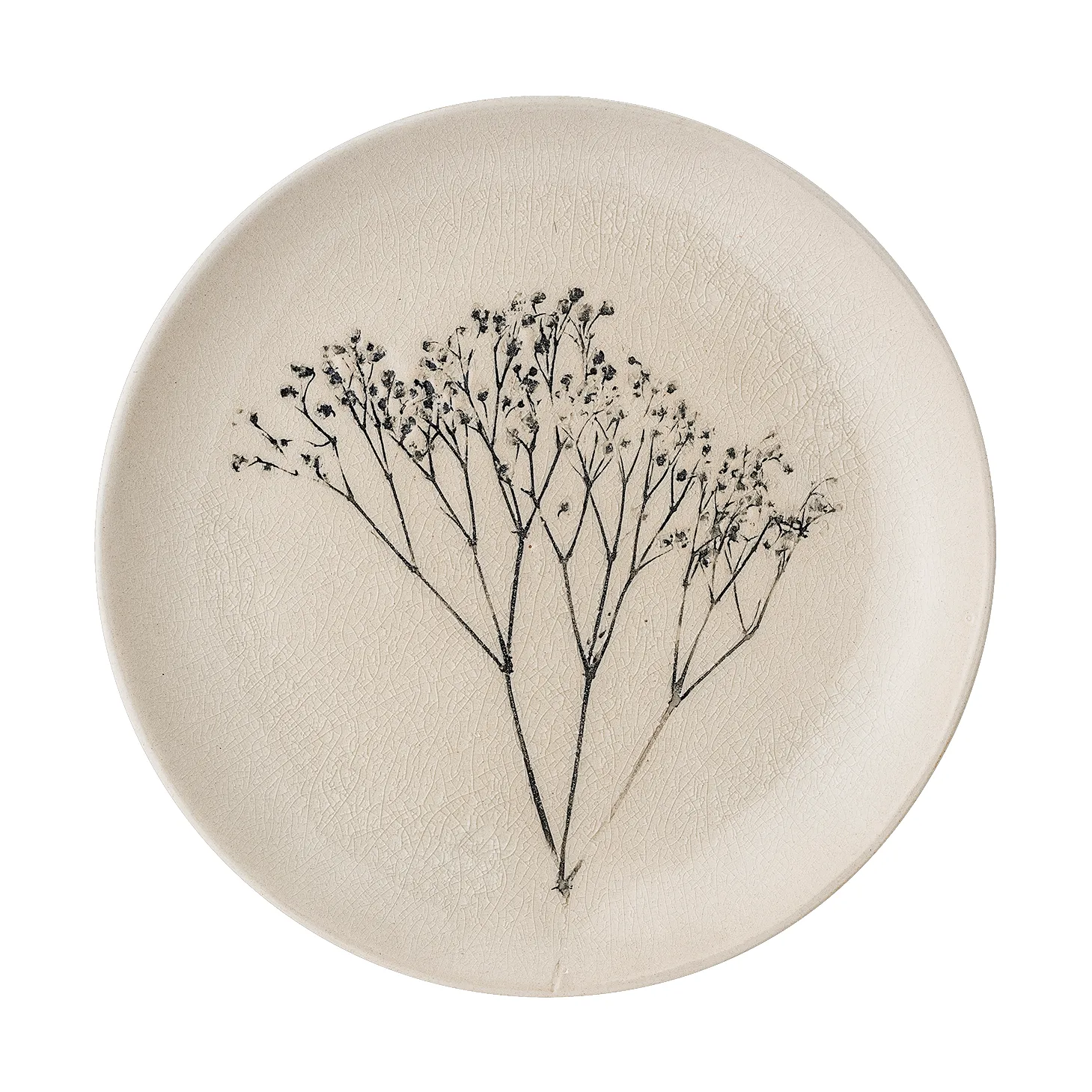 Bea plate Ø21 cm, Nature Bloomingville