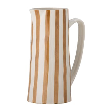 Begonia pot stoneware 23.5 cm - Brown stripes - Bloomingville