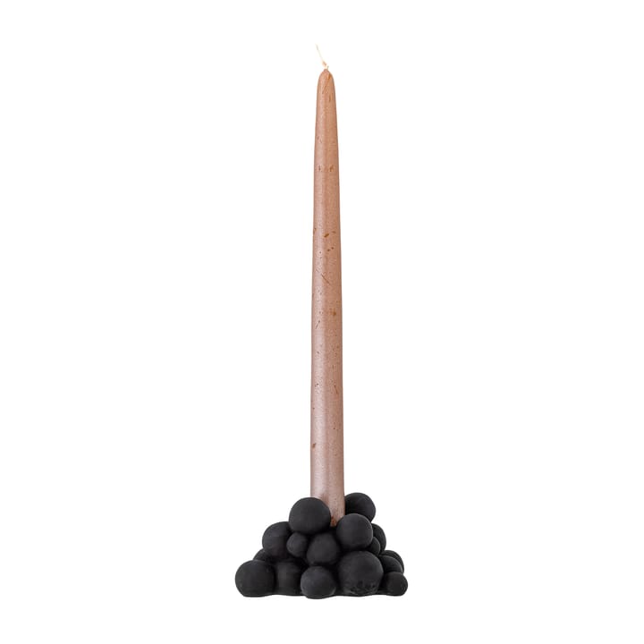 Betial candle sticks 12x9x6 cm, Black cement Bloomingville