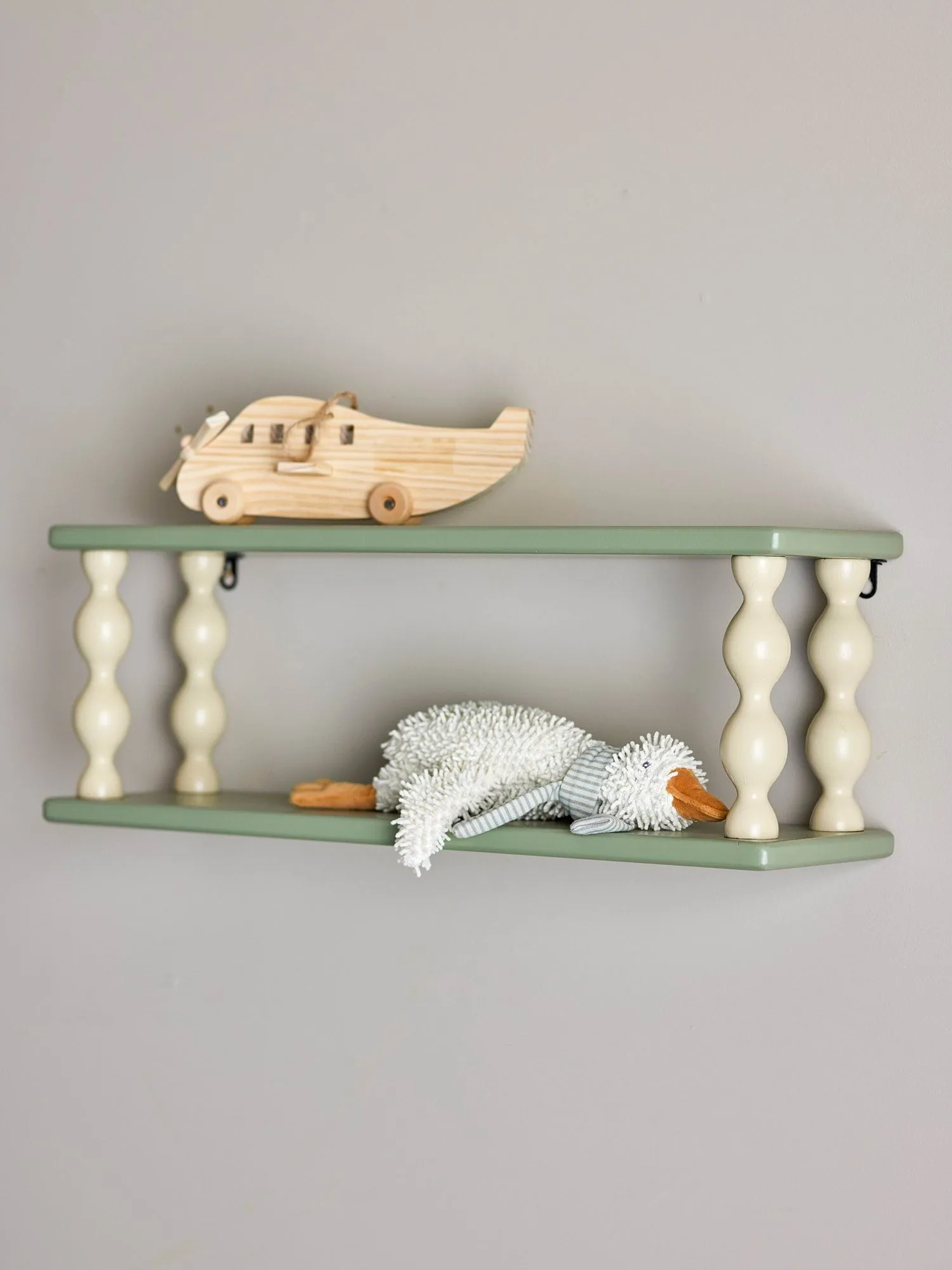 Bibiola shelf 60x21.5 cm, Green Bloomingville