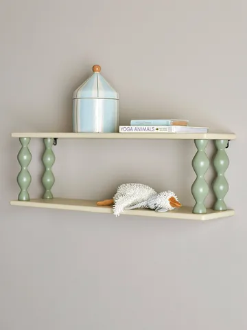 Bibiola shelf 80x26 cm - Green - Bloomingville