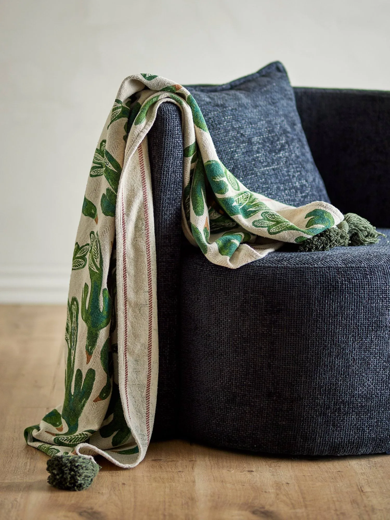 Birdliva throw, Multi, 160x130 cm Bloomingville