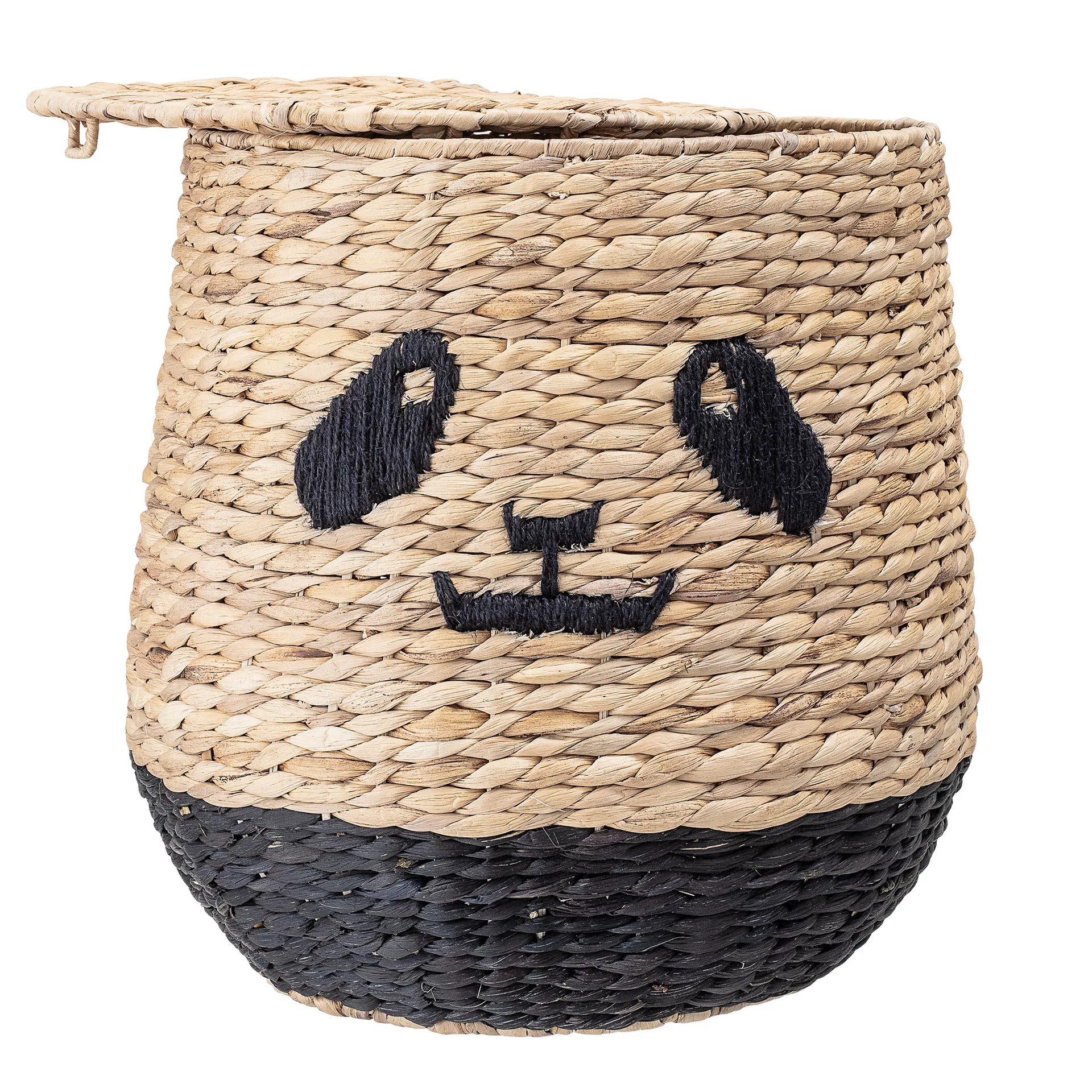 Bloomingville basket with lid, Panda Bloomingville