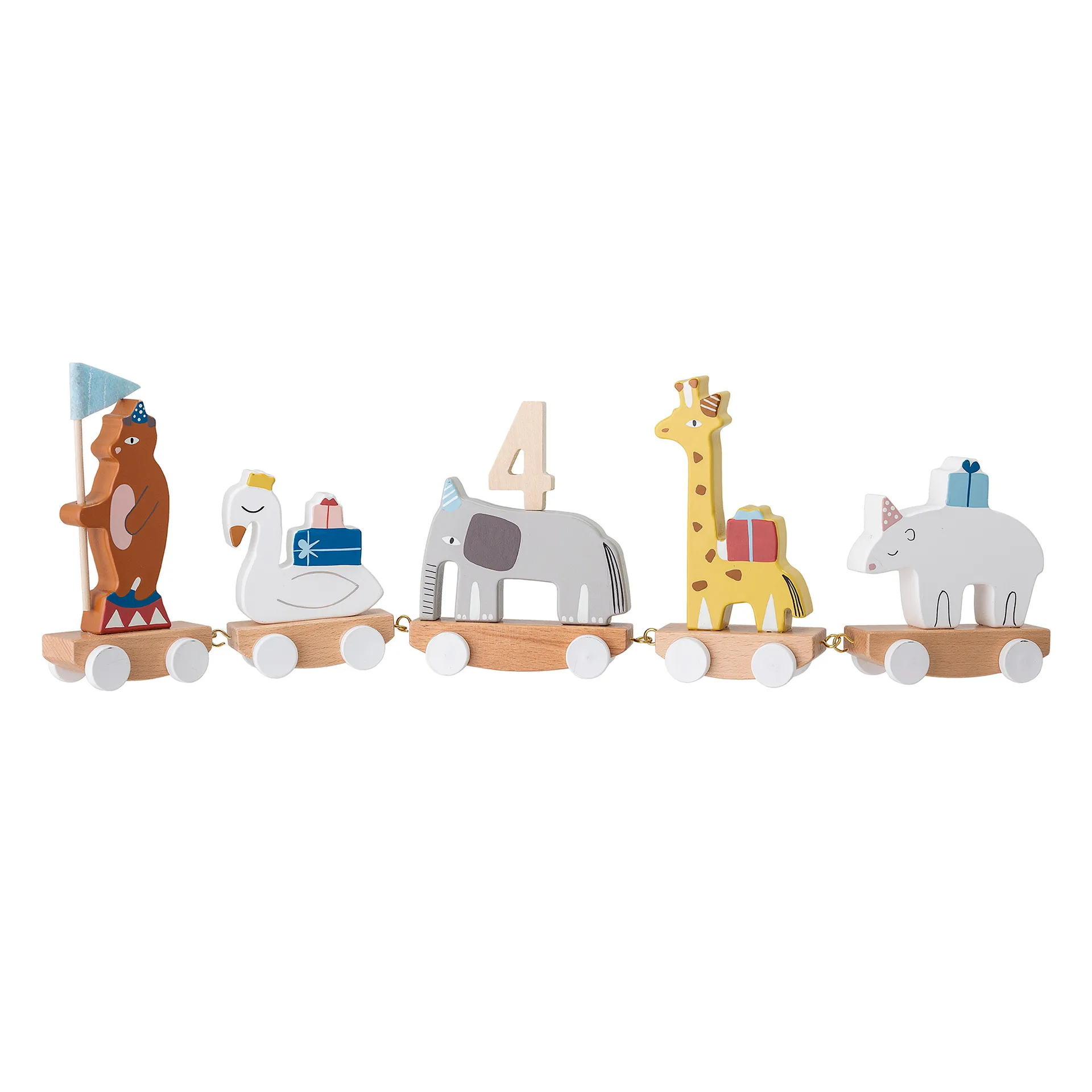 Bloomingville Birthday train, multi Bloomingville