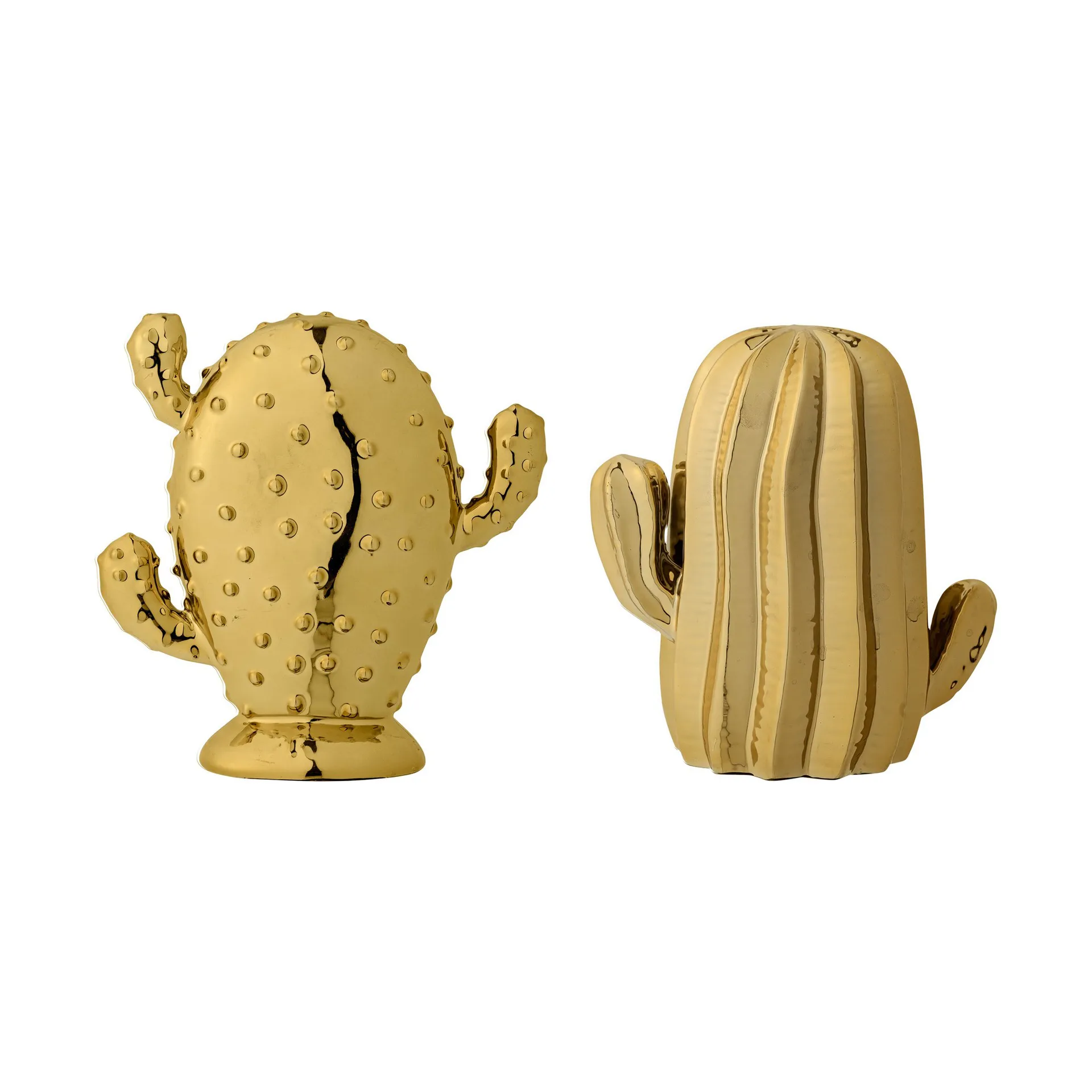 Bloomingville cactus 2 pieces gold Bloomingville