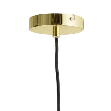 Bloomingville ceiling lamp with hanging basket - clear-gold - Bloomingville