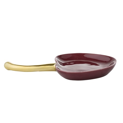 Bloomingville cherry tray stoneware - red - Bloomingville