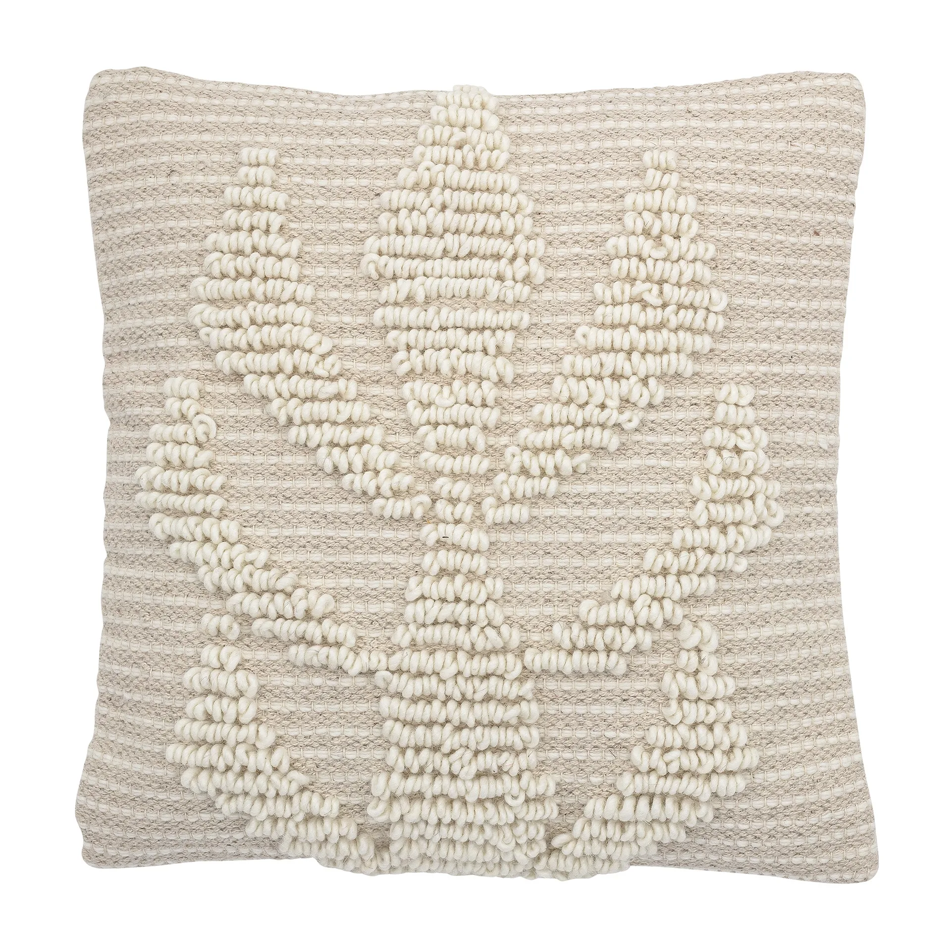 Bloomingville cushion structure 40x40 cm, nature Bloomingville