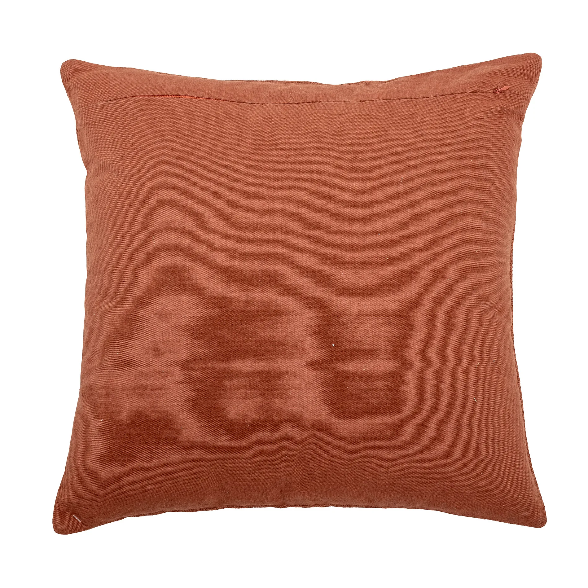 Bloomingville cushion with woven pattern 45x45 cm, Red Bloomingville