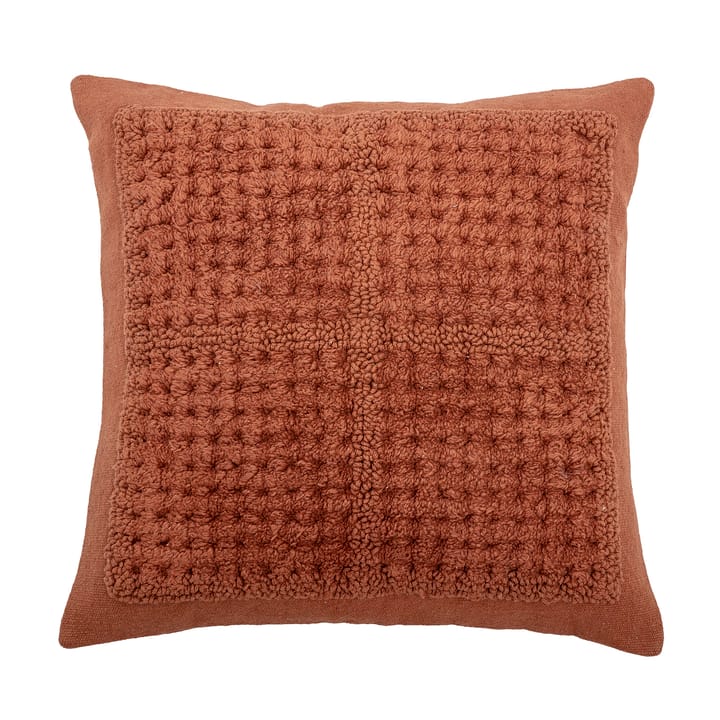 Bloomingville cushion with woven pattern - Red - Bloomingville