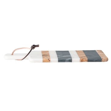 Bloomingville cutting board with handle marble - white-grey-brown - Bloomingville