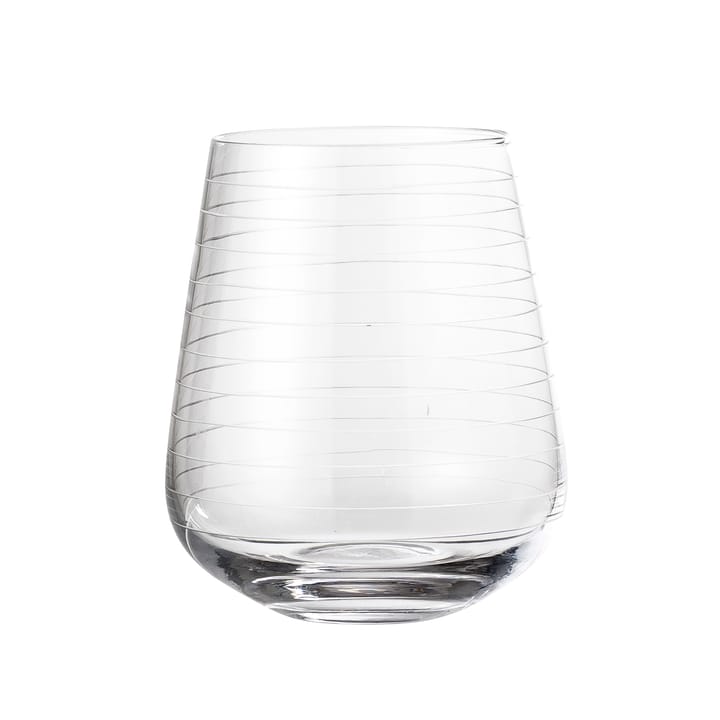 Bloomingville drinks glass coned, clear glass Bloomingville