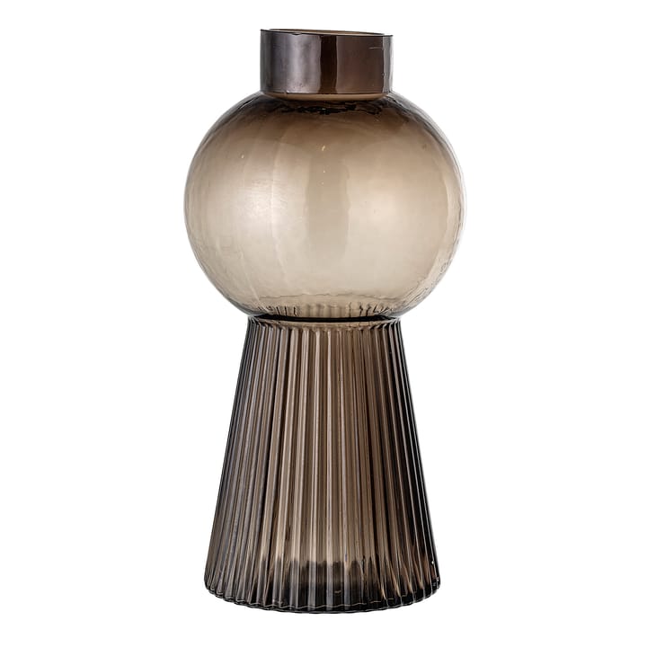 Bloomingville glass vase 33.5 cm, brown Bloomingville