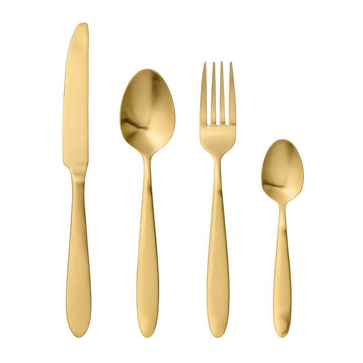 Bloomingville gold cutlery 4-pack - gold - Bloomingville