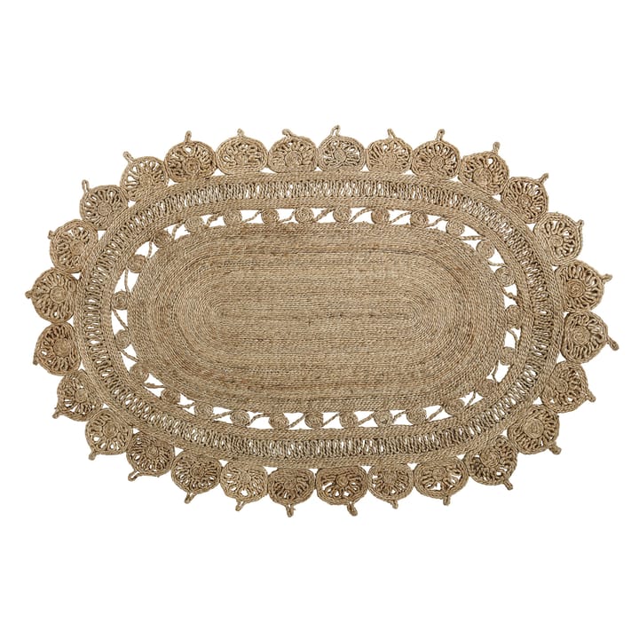 Bloomingville jute rug oval - natural - Bloomingville