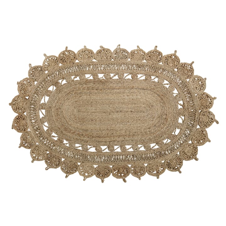 Bloomingville jute rug oval, natural Bloomingville