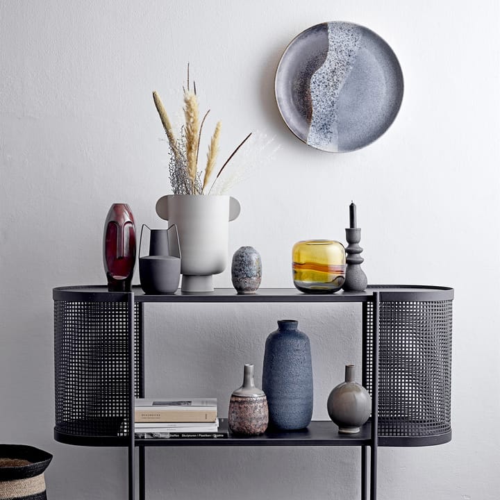 Bloomingville metal vase 29 cm, grey Bloomingville