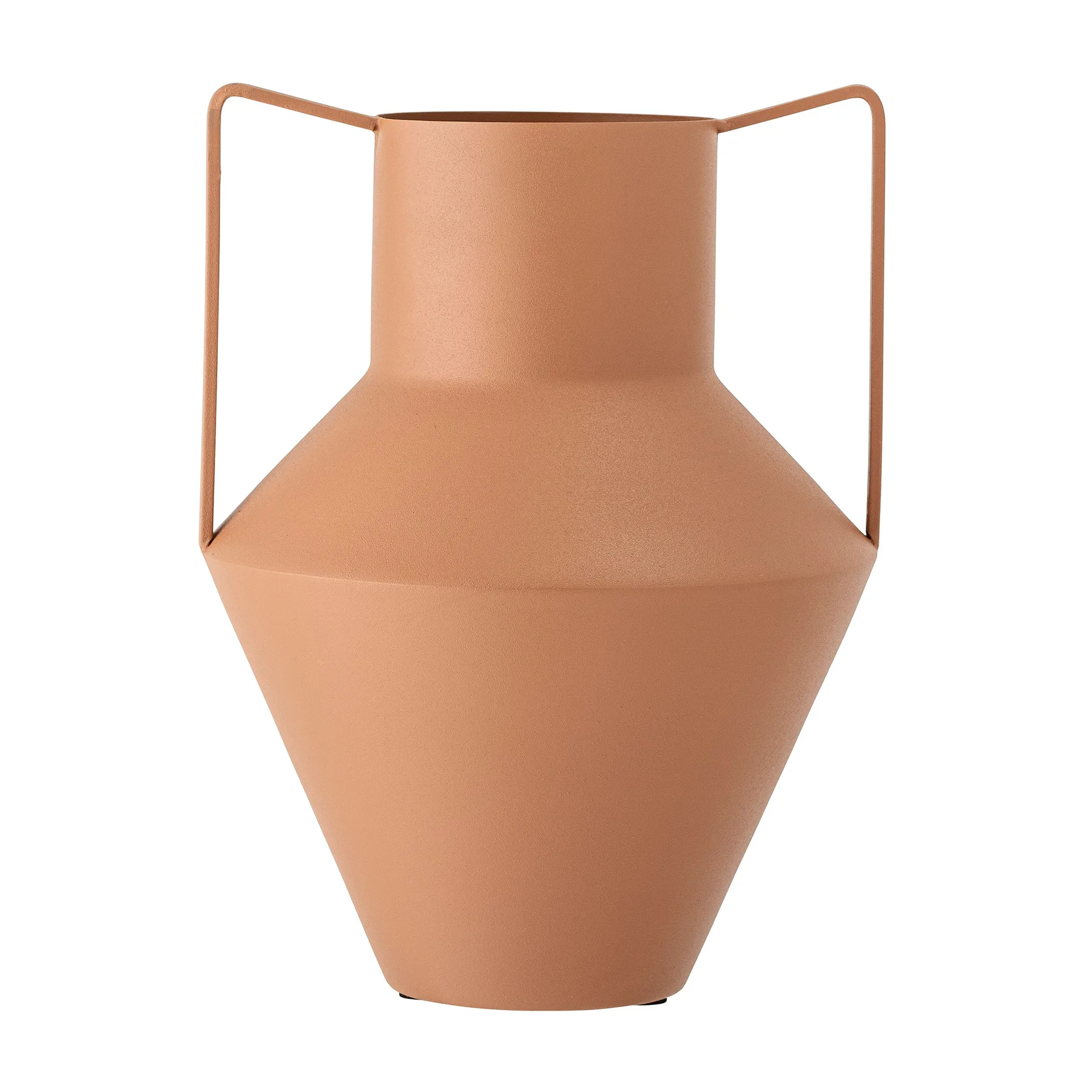 Bloomingville metal vase with handle 34 cm, brown Bloomingville