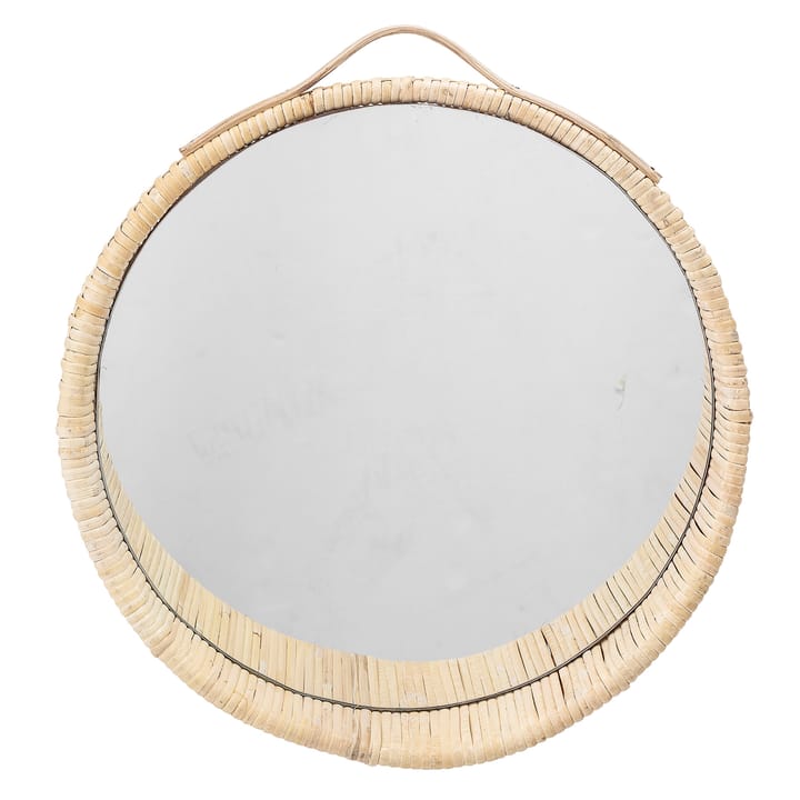 Bloomingville mirror rattan Ø 38 cm - Natural - Bloomingville