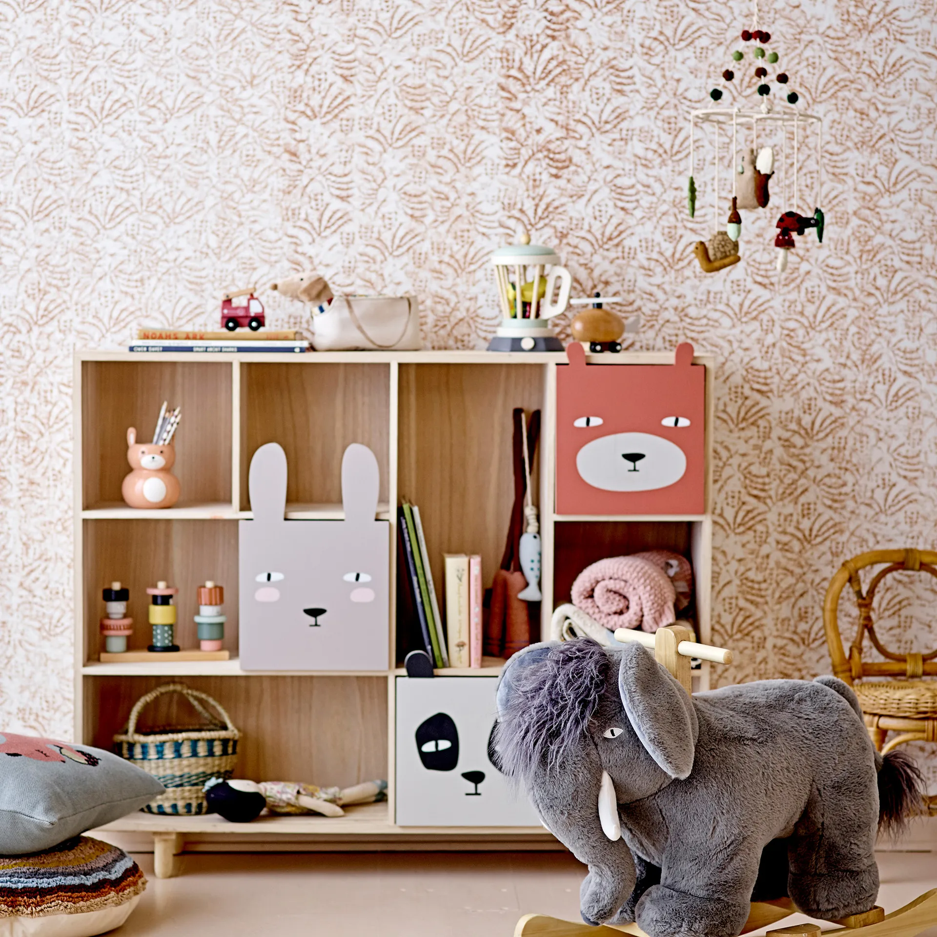 Bloomingville mobile - animal and nature, multi Bloomingville