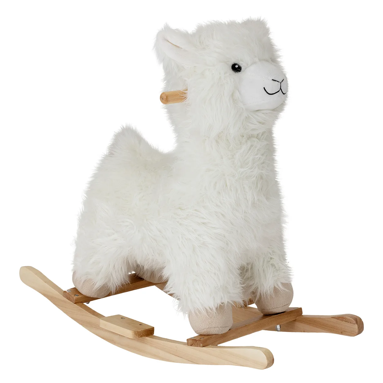 Bloomingville rocking horse Llama | Scandinavian Design | Children's room accessories | White