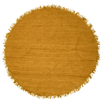 Bloomingville rug jute Ø 150 cm - Yellow - Bloomingville