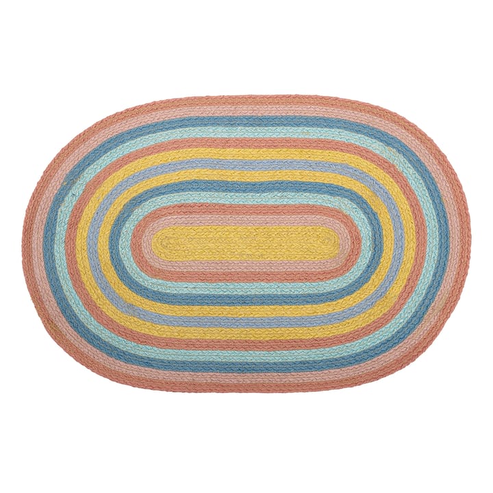 Bloomingville rug rainbow jute - Multi - Bloomingville