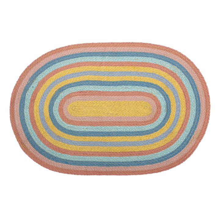 Bloomingville rug rainbow jute, Multi Bloomingville