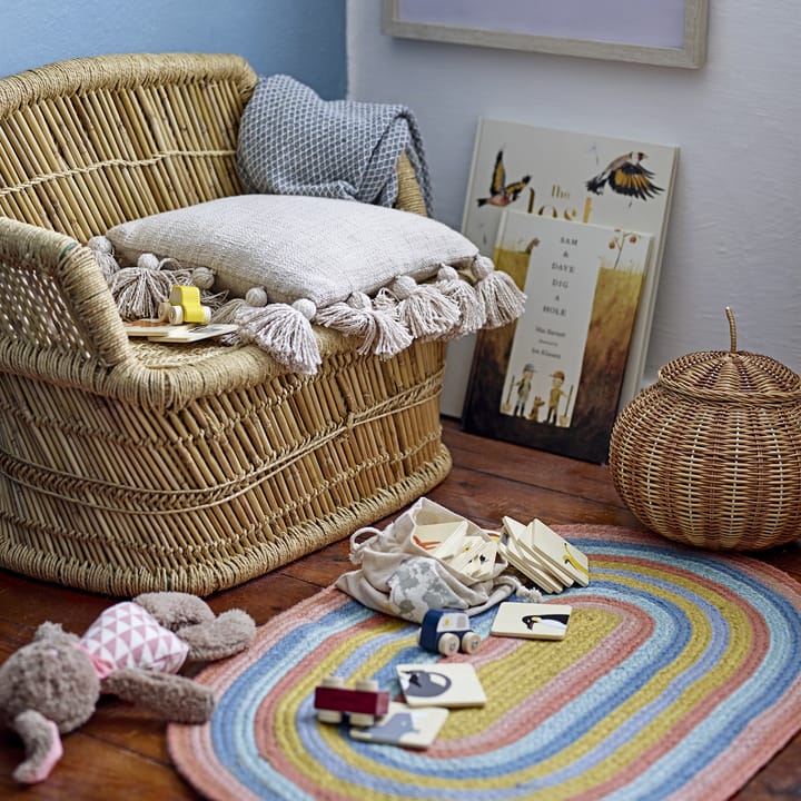 Bloomingville rug rainbow jute, Multi Bloomingville