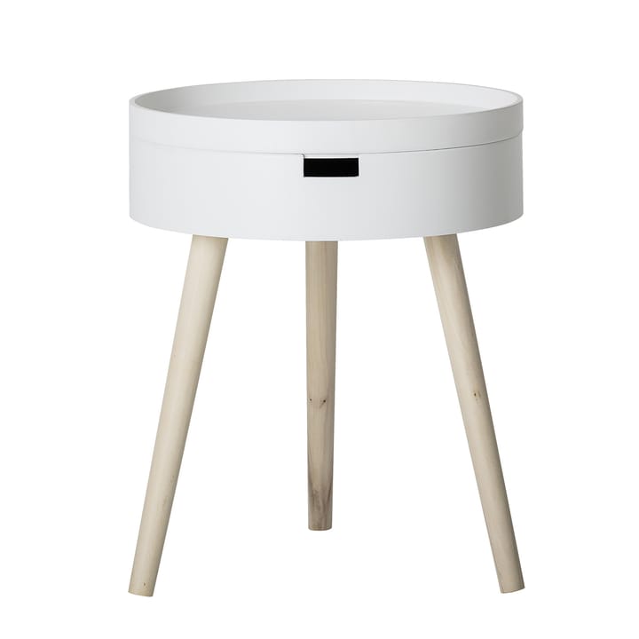 Bloomingville side table, white-natural Bloomingville