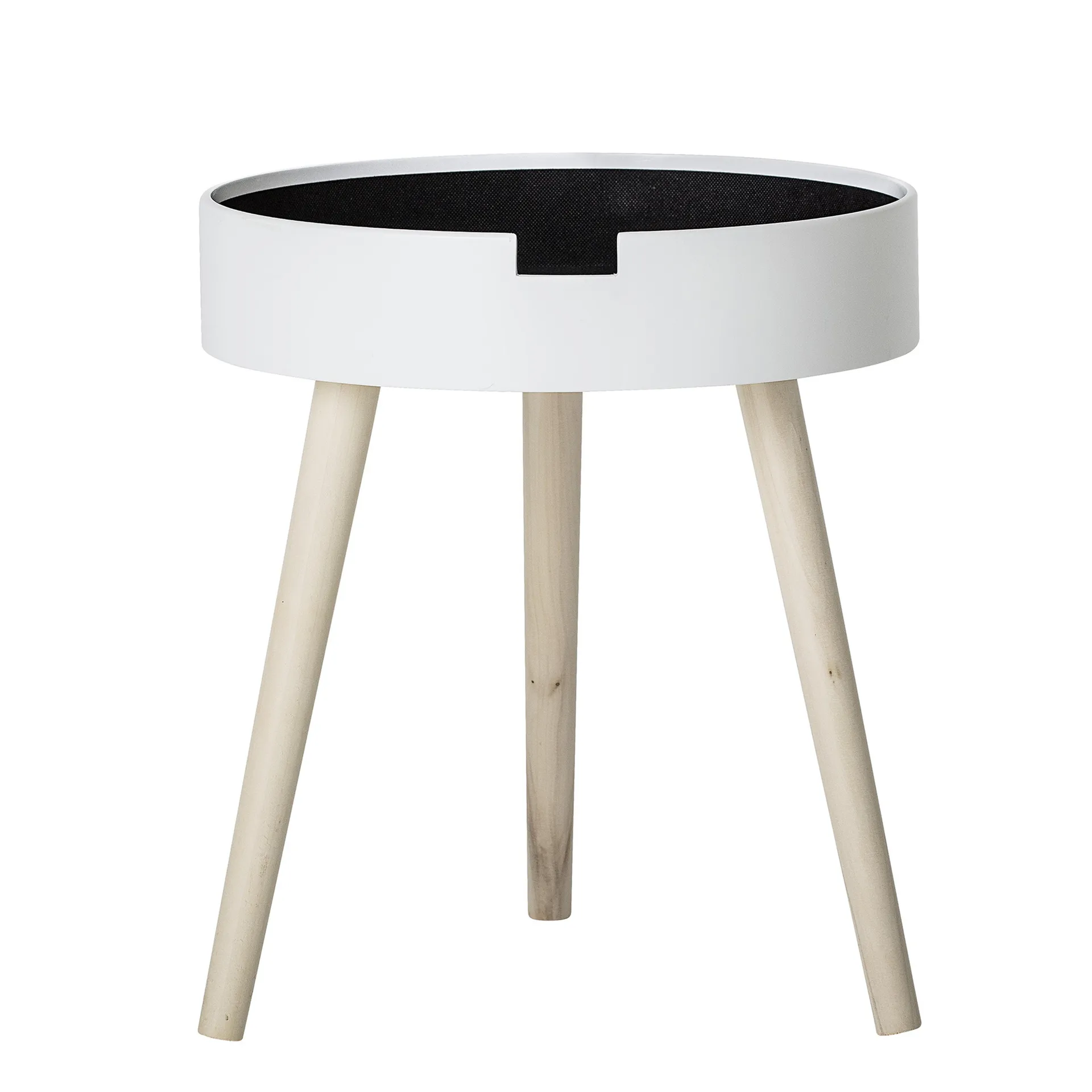 Bloomingville side table, white-natural Bloomingville