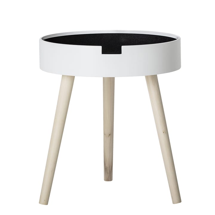 Bloomingville side table, white-natural Bloomingville