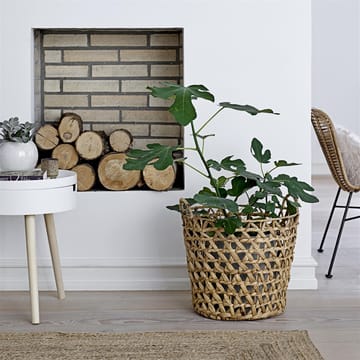 Bloomingville side table - white-natural - Bloomingville