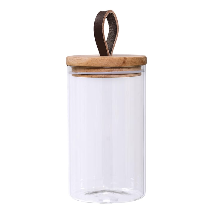 Bloomingville storage jar glass - large, 24.5 cm - Bloomingville