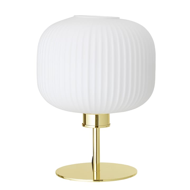 Bloomingville table lamp on foot - White - Bloomingville