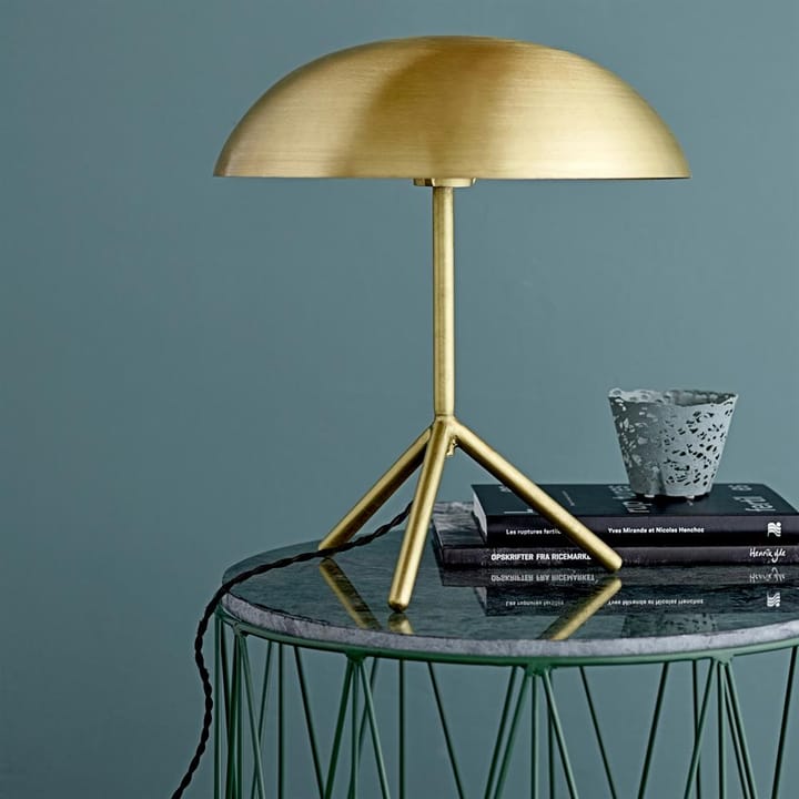 Bloomingville table lamp with stand, gold Bloomingville