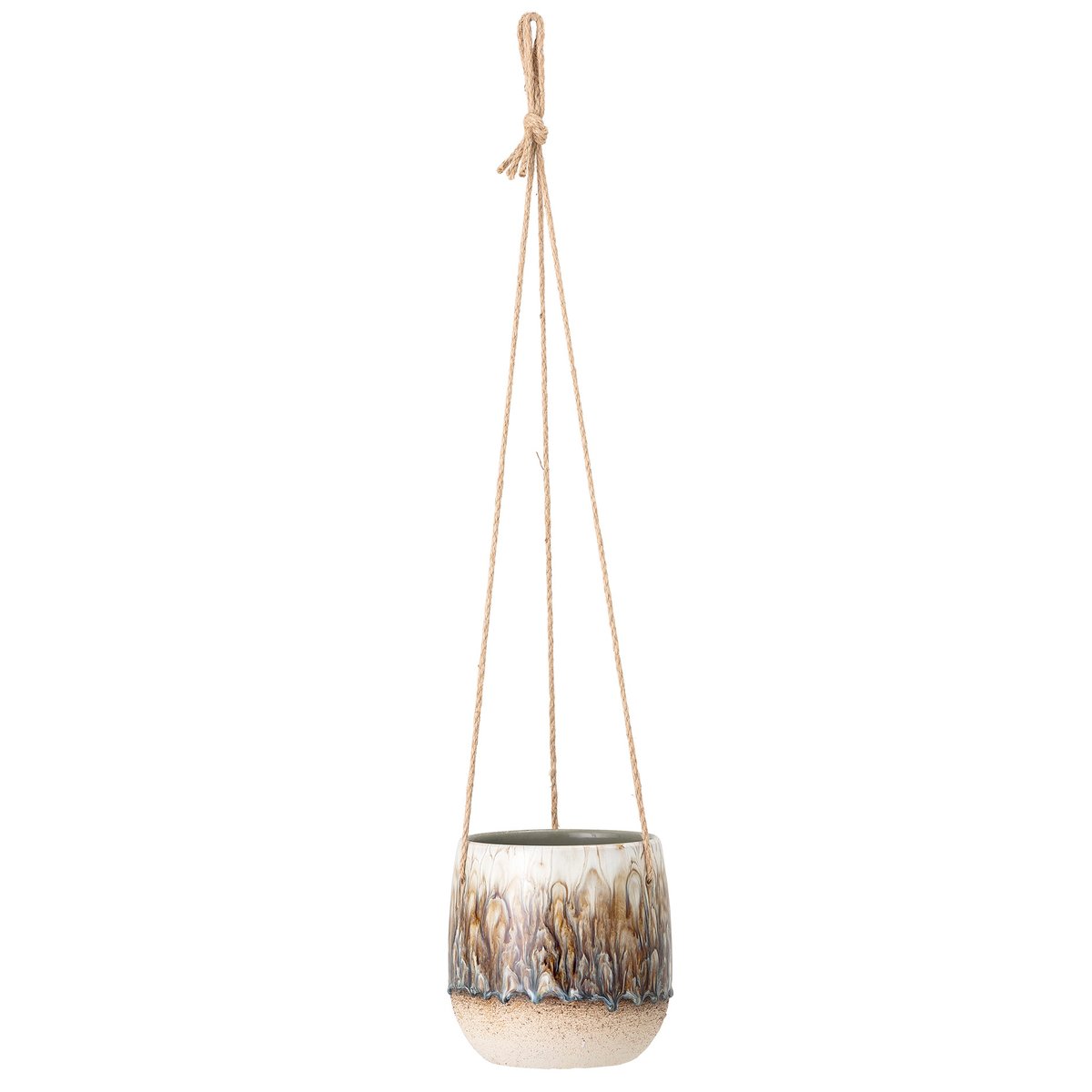 Bloomingville trellis stoneware o16.5 cm multi | Scandinavian Design | Flower pots | Multi
